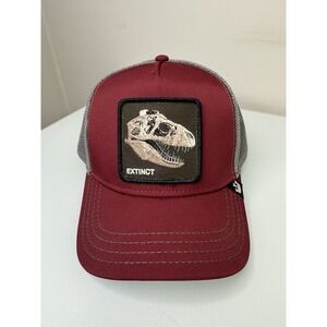 Goorin Bros The Extinct T-Rex Skull Trucker Hat Cap Snapback Jurassic World